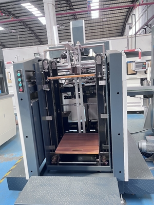 機械、40pcs/Min板紙箱メーカーを作る自動紐で縛る堅い箱