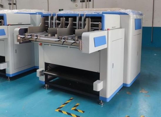 宝石類のギフト用の箱のための機械35m/Minに溝を作っているデジタル板紙表紙