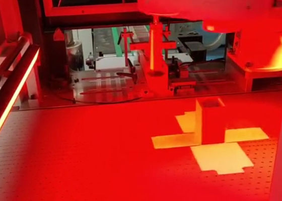 機械板紙箱メーカーの電話箱の包むシステムを作る自動スマートな包装のギフト用の箱